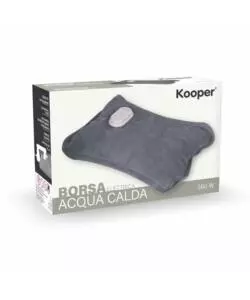BORSA ACQUA CALDA ELETTRICA - EFFETTO VELLUTO - 30 X 20 X 5 CM